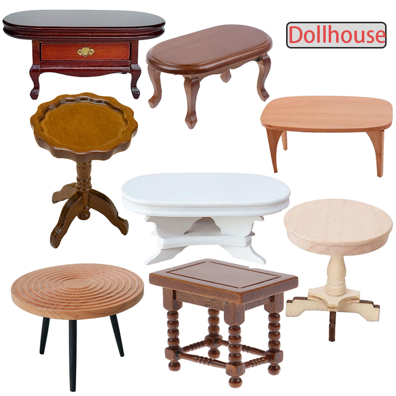 Outdoor Furniture Wood - 1:12 Casa delle bambole in miniatura