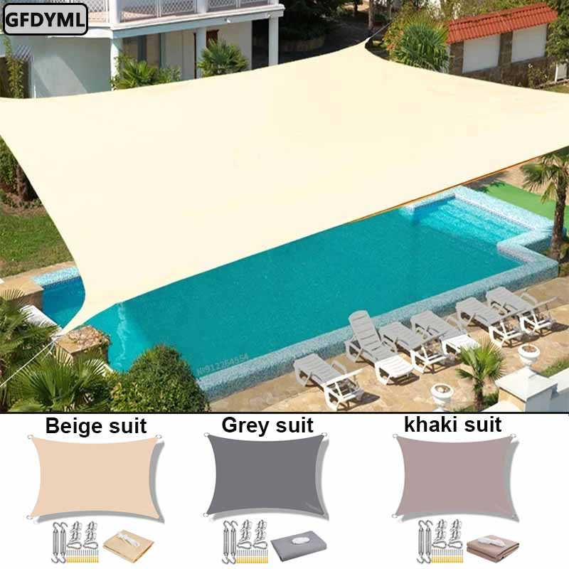 Sun Sail Shade - Impermeabile Sun Shelter Parasole Protezione Ombra