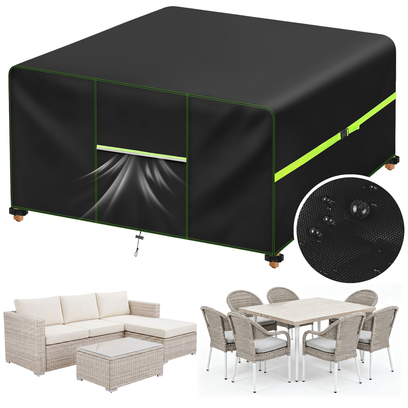 Outdoor Furniture Table And Chairs - Copertura per Mobili da Giardino con