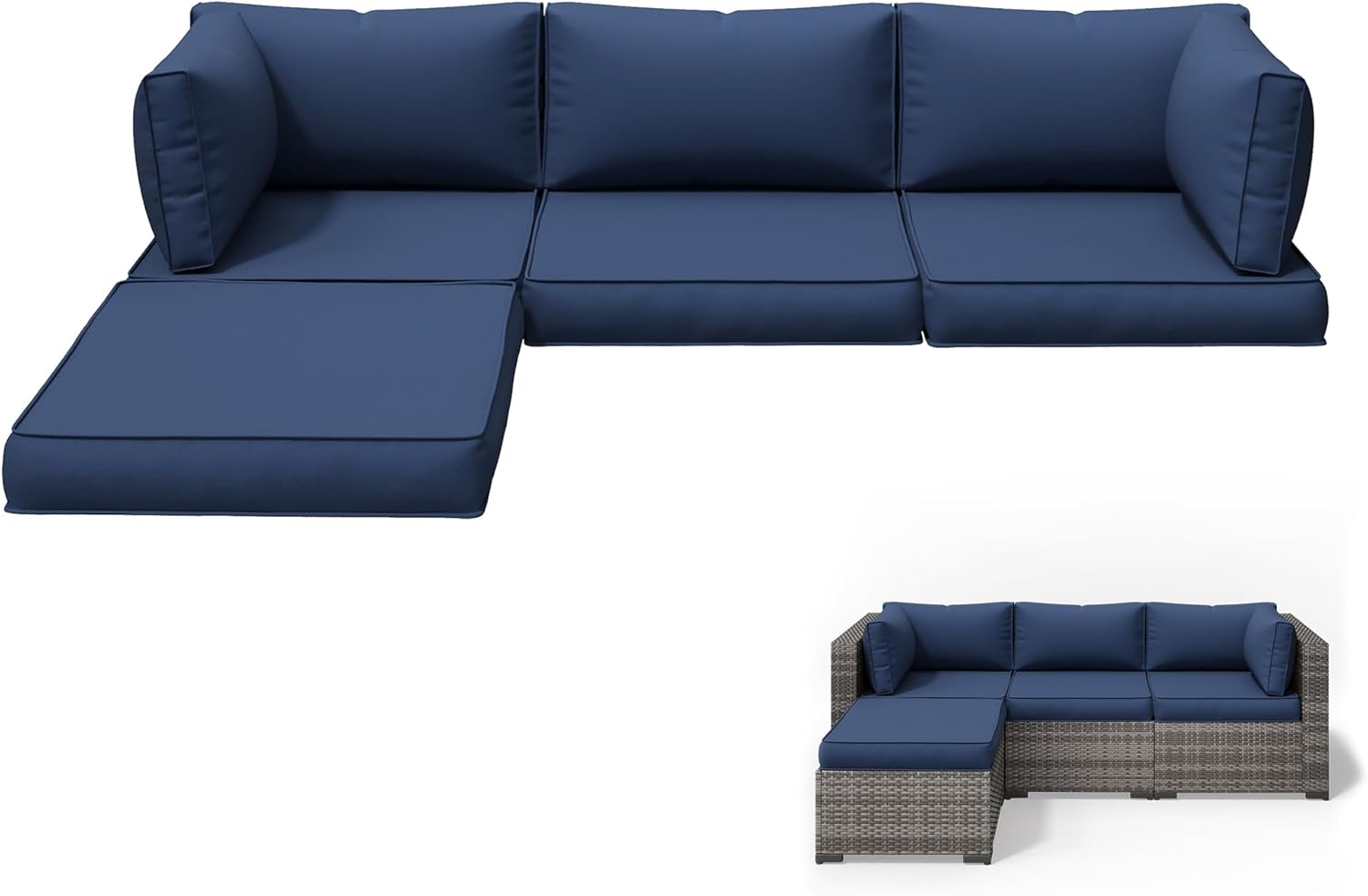 Outdoor Furniture Replacement Fabric - Cuscini di Ricambio per Mobili da