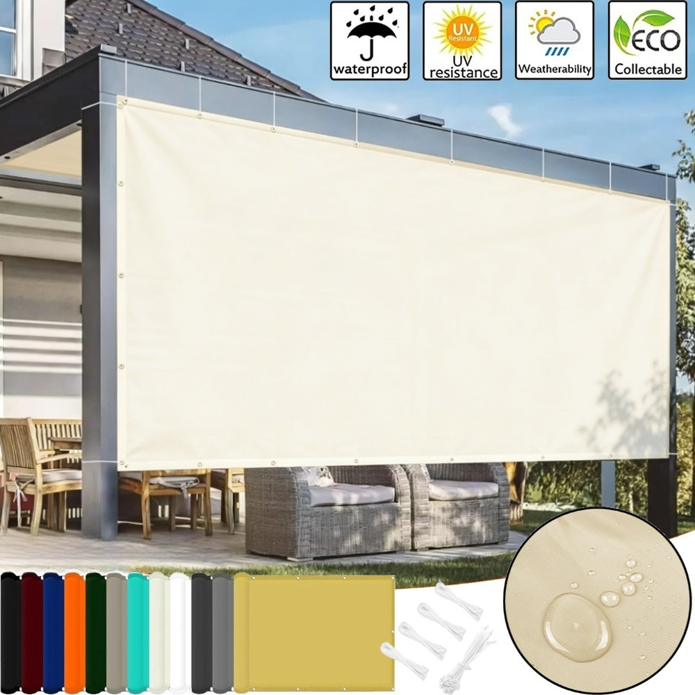 Sun Sail Shade - Telo Parasole per Pergola con Occhielli,