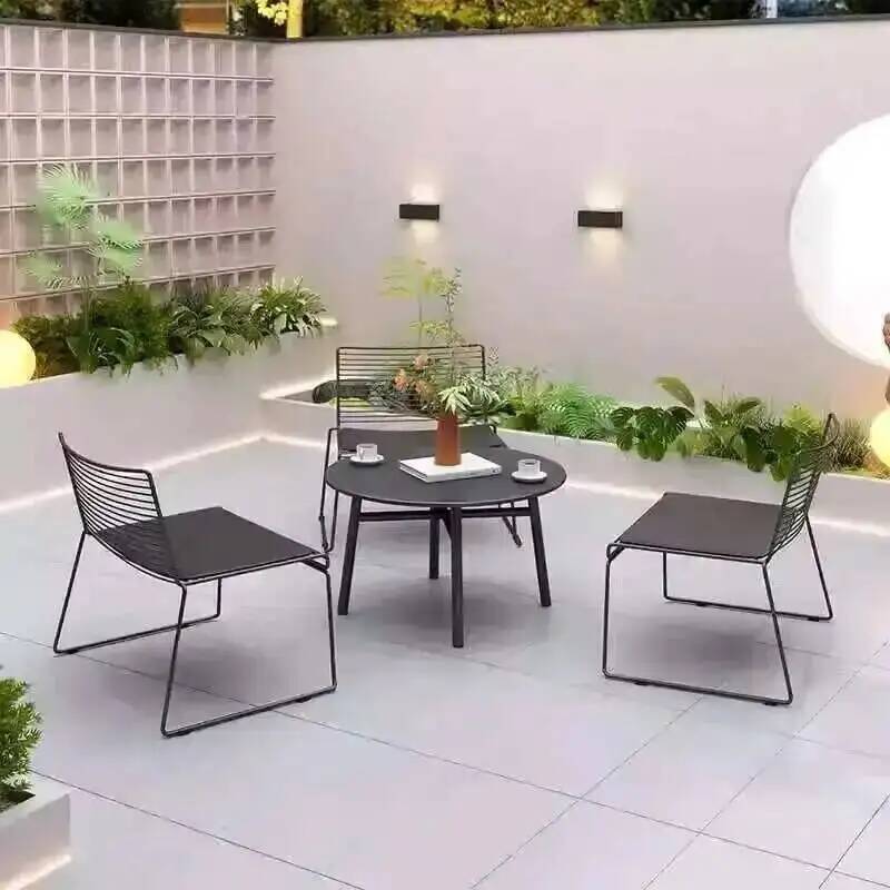 Outdoor Furniture For Cafe - Semplice caffè balcone tempo libero cortile