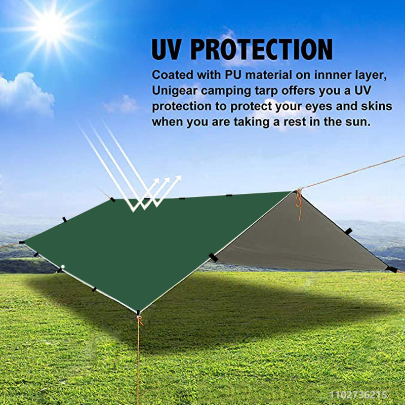 Sun Sail Shade - 19 punti di caduta tenda telo
