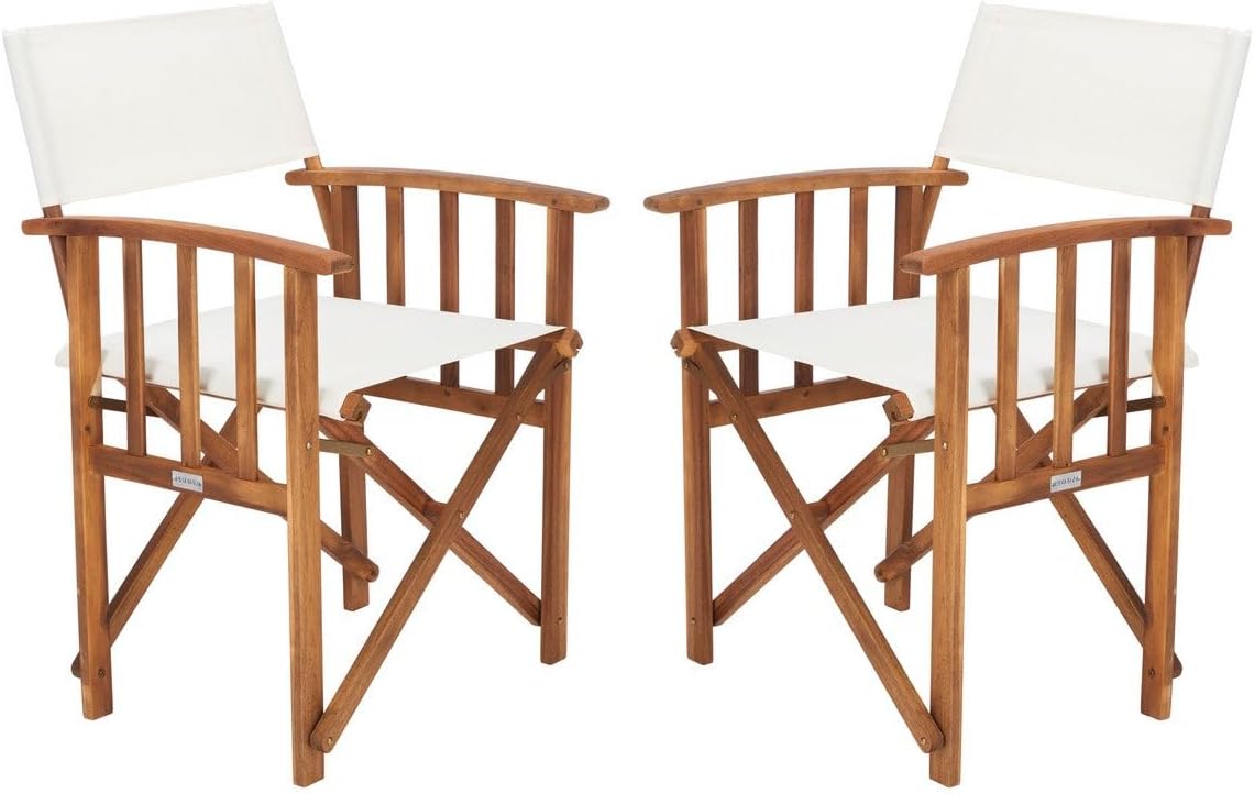 Outdoor Furniture Table And Chairs - Set di 2 sedie da regista