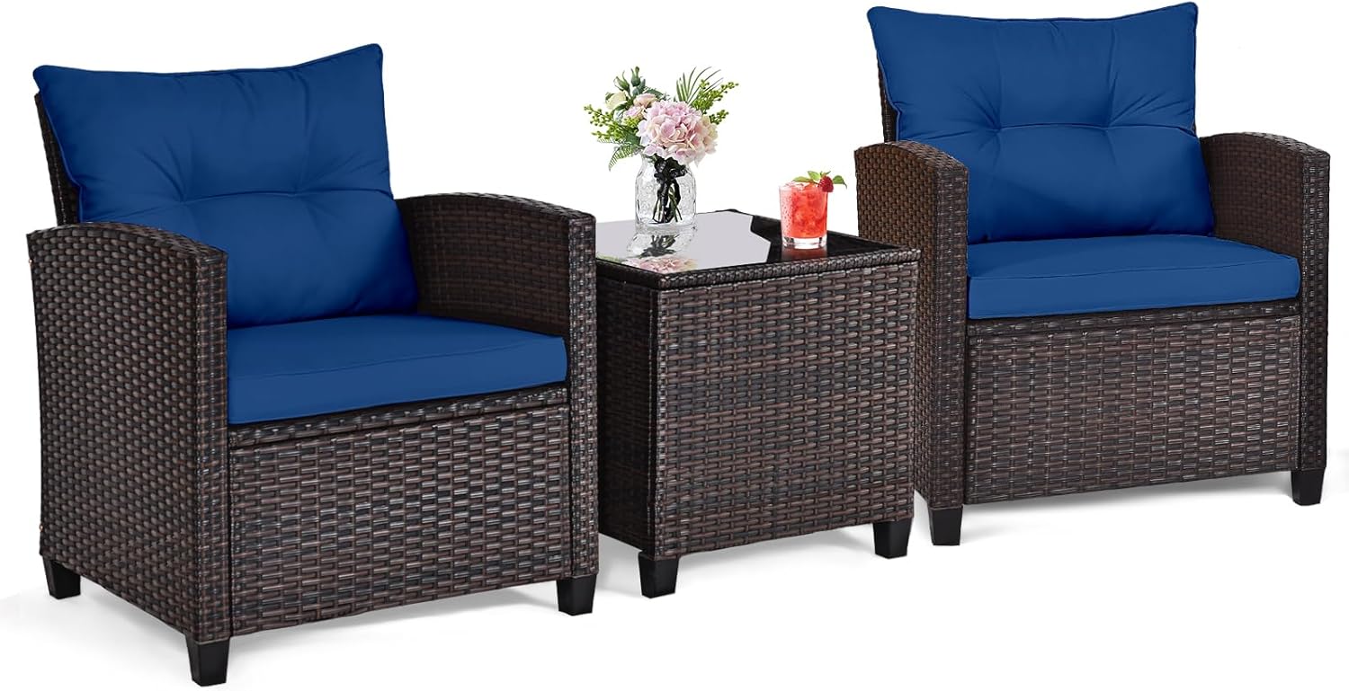 Outdoor Furniture Table And Chairs - Set da bistrot da esterno in