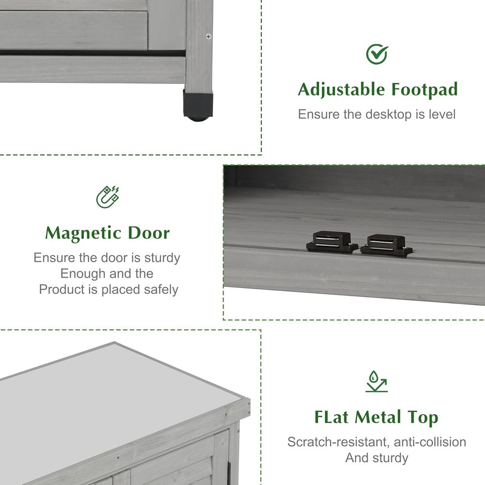 Mobile da Esterno con Armadiet - Outdoor Furniture Wood recensione e prezzo