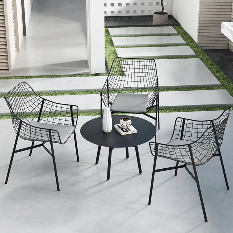 Set Tavolo e Sedie in Ferro Ba - Outdoor Furniture For Cafe recensione e prezzo