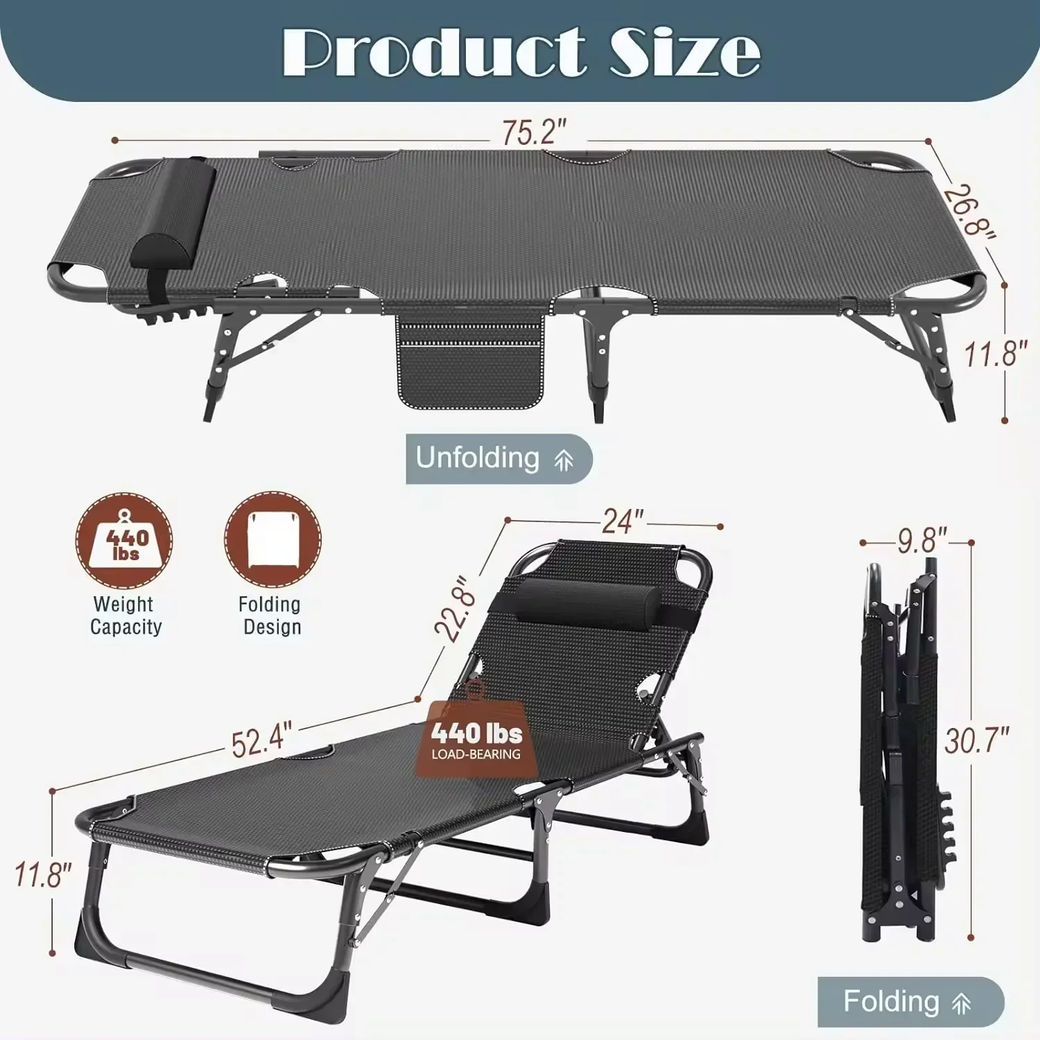 Lettino Pieghevole Portatile 2 - Outdoor Furniture Wood recensione e prezzo
