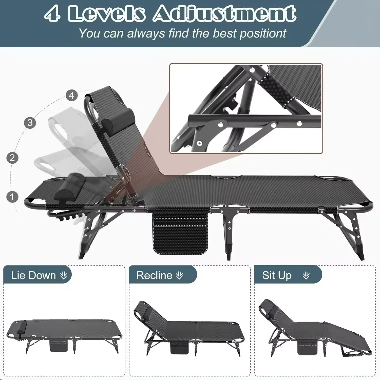 Lettino Pieghevole Portatile 2 - Outdoor Furniture Wood recensione e prezzo