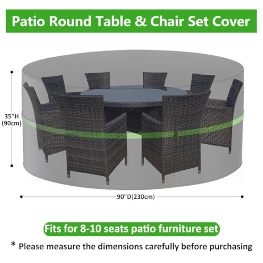 Coperture per mobili da giardi - Outdoor Furniture Table And Chairs recensione e prezzo