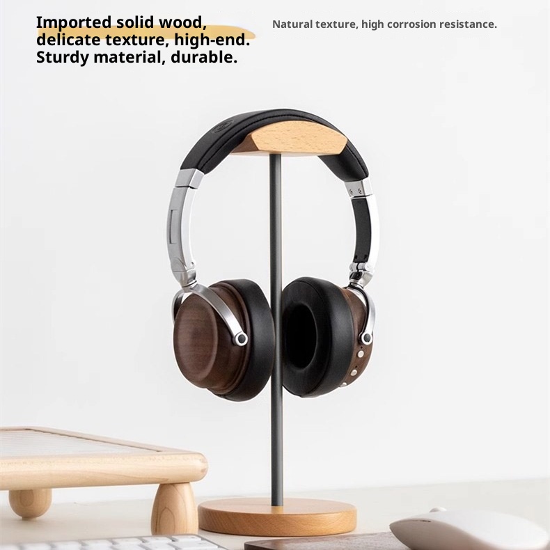 Supporto per Cuffie in Legno d - Outdoor Furniture Wood recensione e prezzo