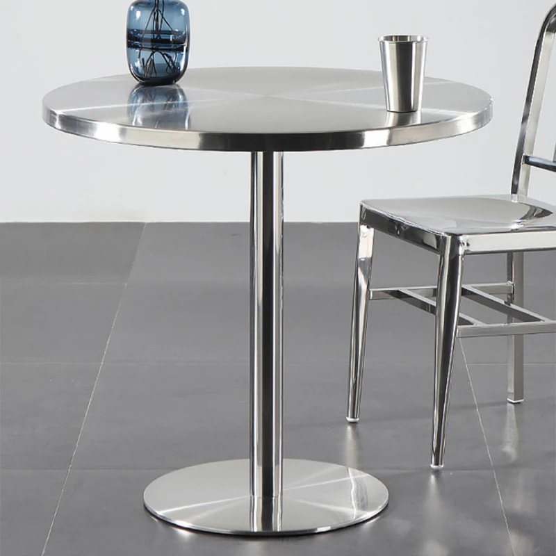 Tavolo da pranzo in acciaio in - Outdoor Furniture For Cafe recensione e prezzo