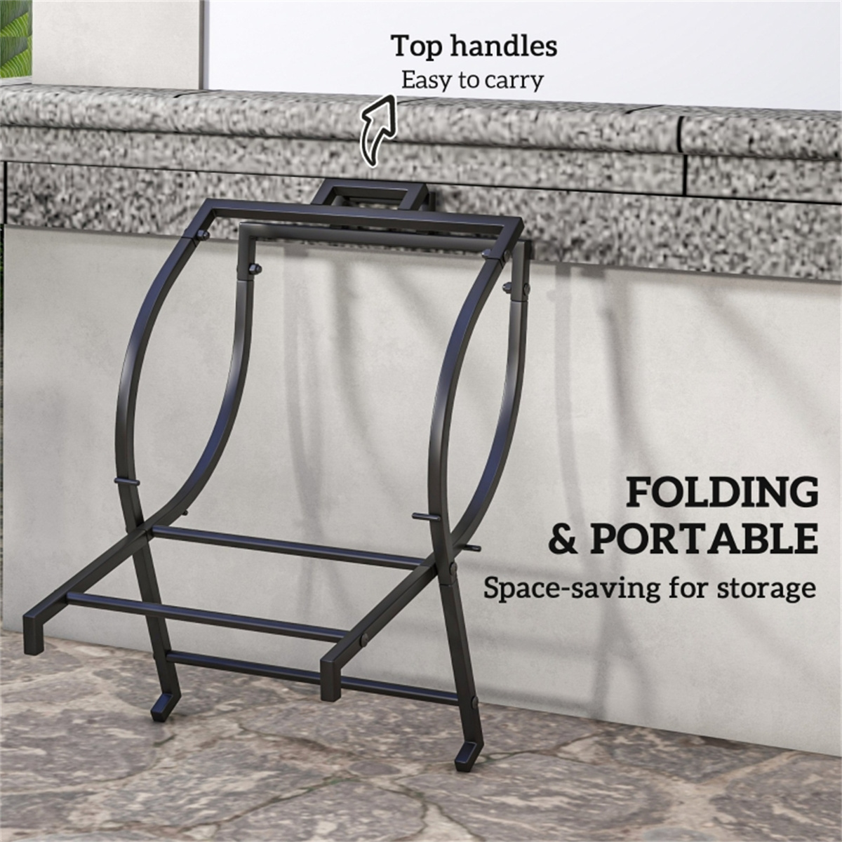 Porta Legna da Esterno Resiste - Outdoor Furniture Wood recensione e prezzo