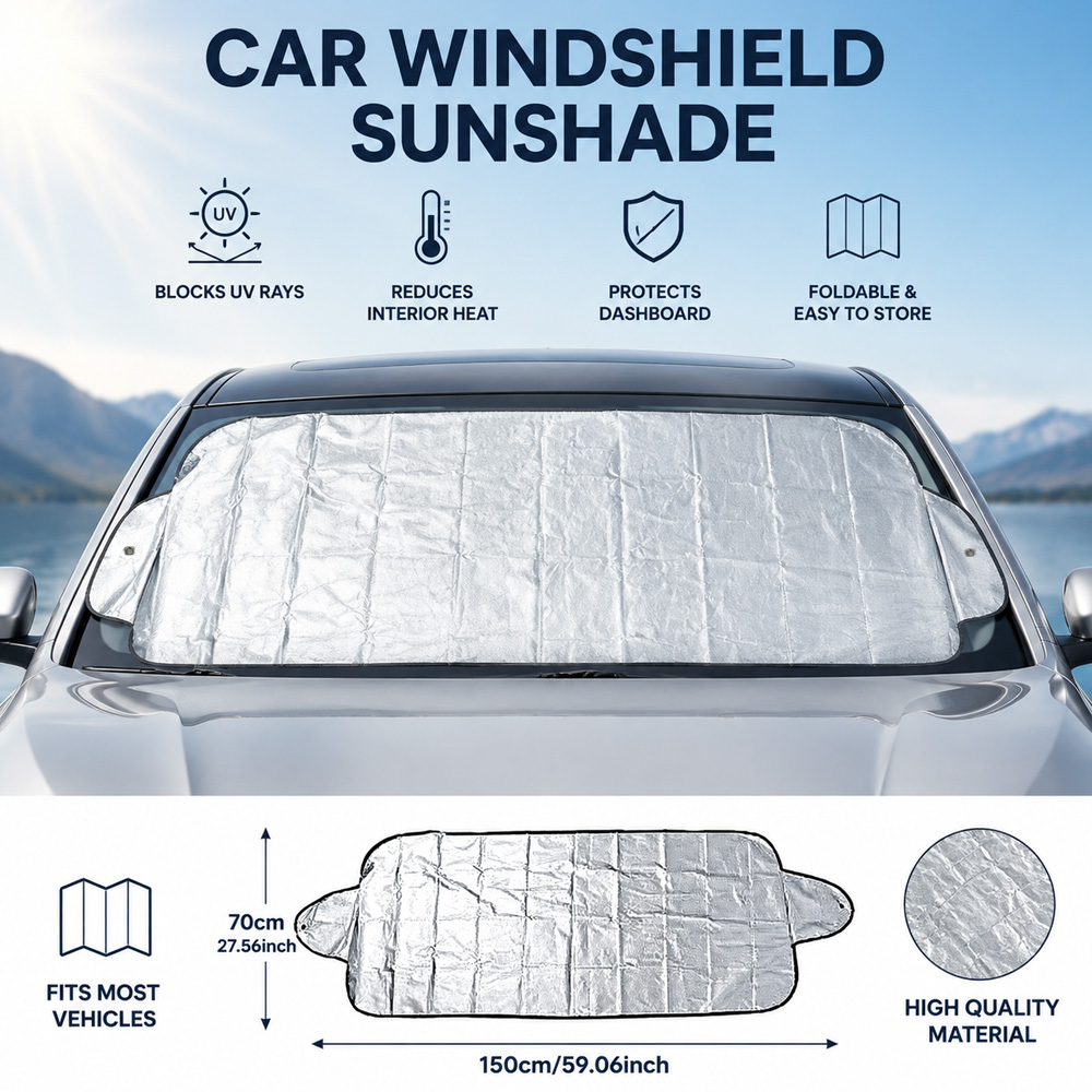 Protezione per Parabrezza Auto - Sun Sail Shade recensione e prezzo