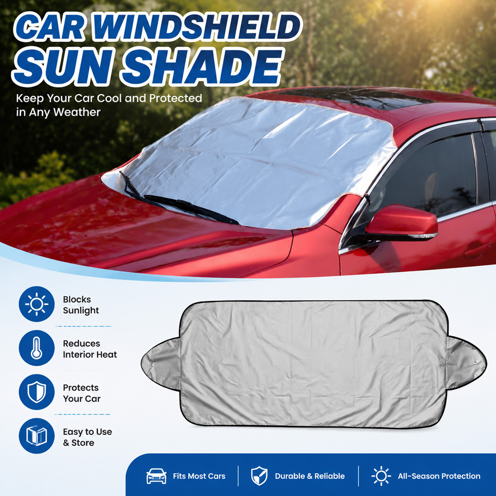 Protezione per Parabrezza Auto - Sun Sail Shade recensione e prezzo