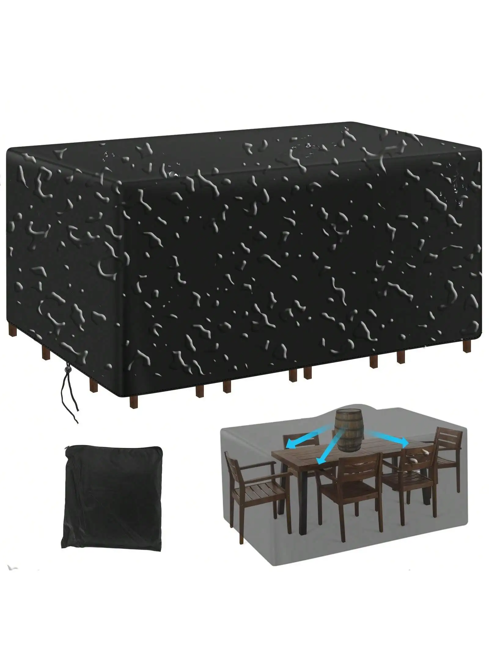 Rivestimento antipolvere imper - Outdoor Furniture Table And Chairs recensione e prezzo