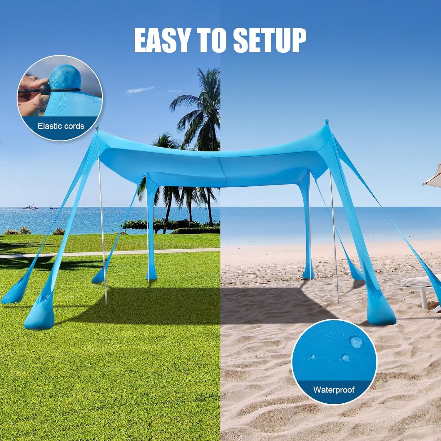 Tenda da spiaggia Tenda da cam - Sun Sail Shade recensione e prezzo