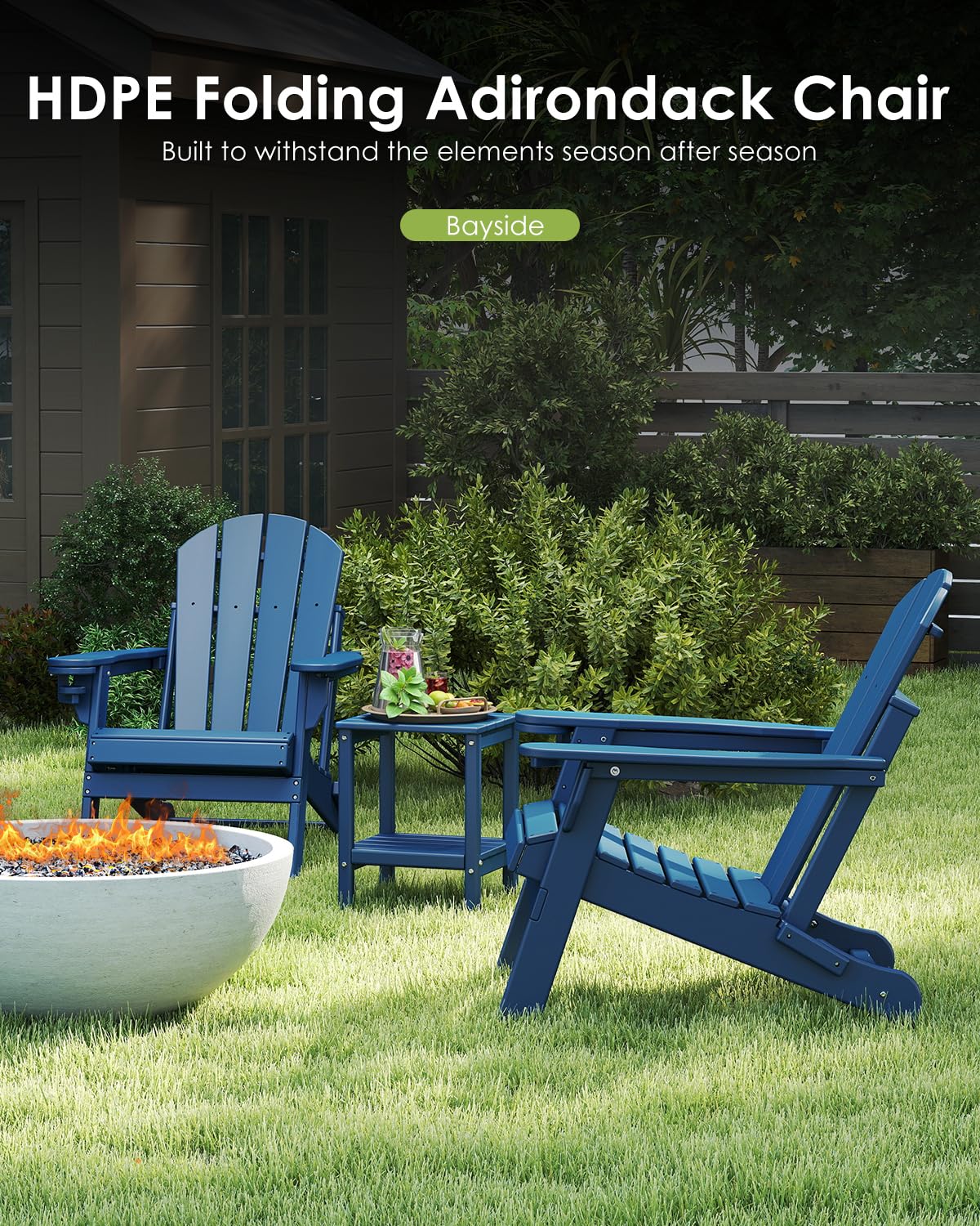Set di 2 sedie pieghevoli per  - Outdoor Furniture Legs recensione e prezzo