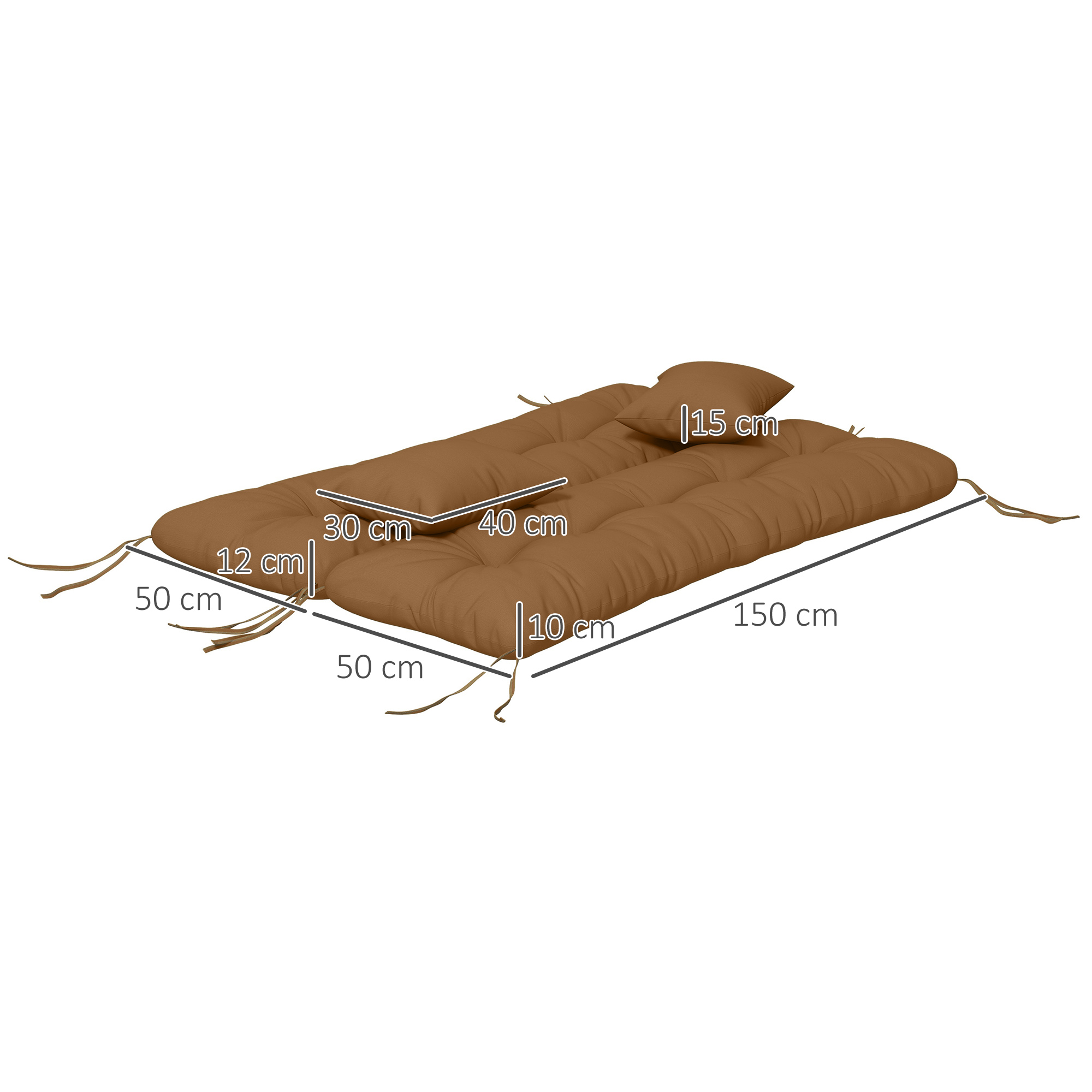 Cuscini trapuntati da 59 polli - Outdoor Furniture Replacement Fabric recensione e prezzo