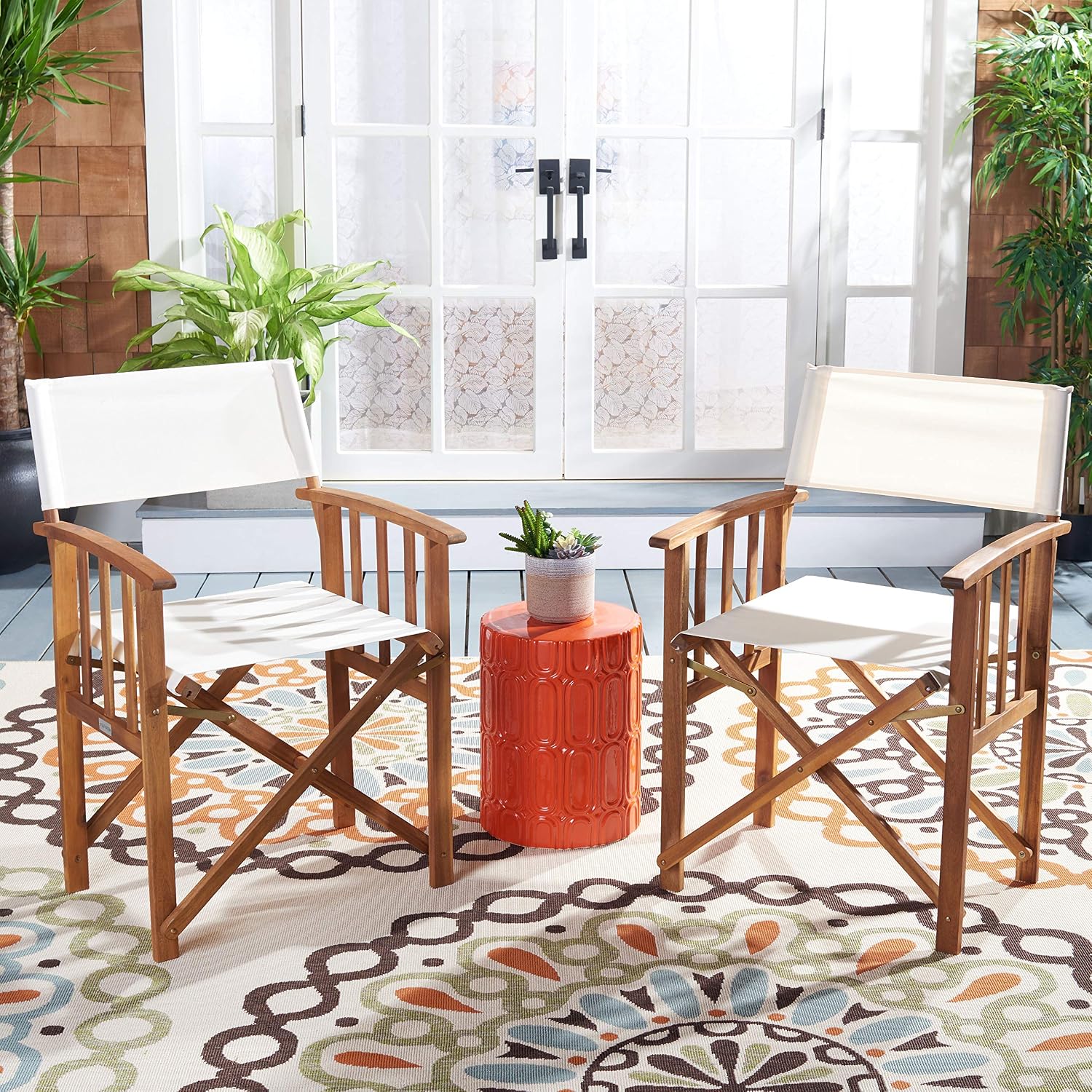 Set di 2 sedie da regista pieg - Outdoor Furniture Table And Chairs recensione e prezzo