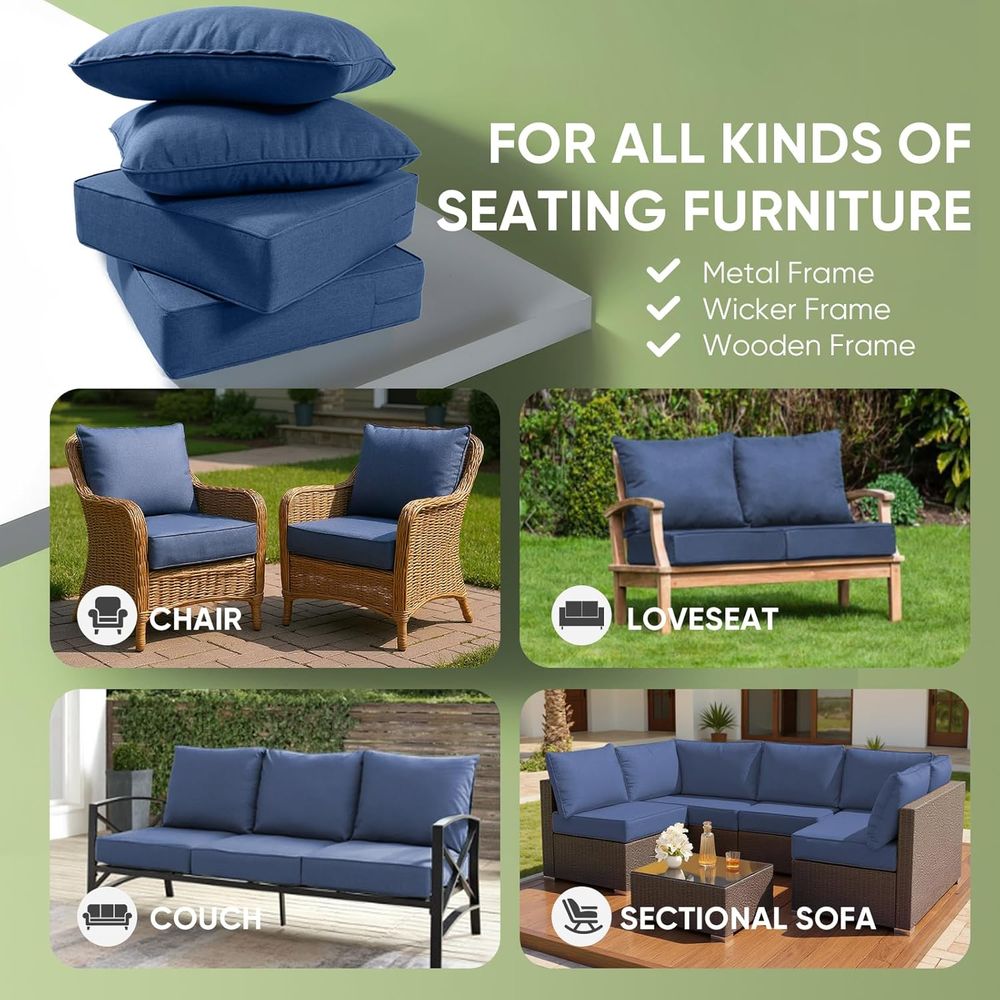 Cuscini per Mobili da Esterno, - Outdoor Furniture Replacement Fabric recensione e prezzo